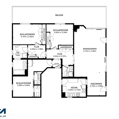 Appartement Brattas 40